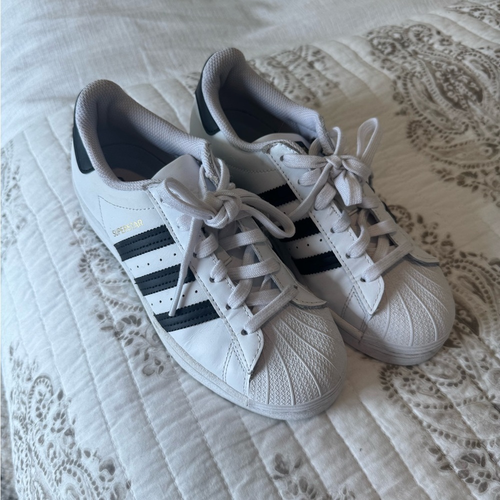Women’s White and Black Sneakers